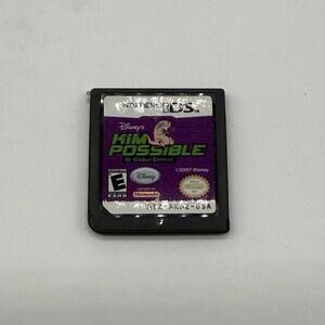 Kim Possible Global Gemini - Nintendo DS Tested Cart Only Tested Working